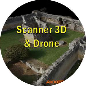 video scanner laser 3d drone 