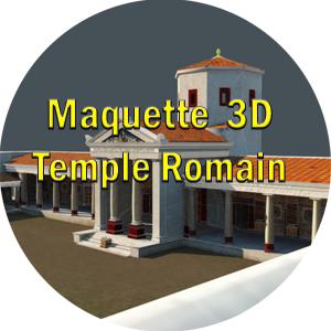 maquette 3d temple 