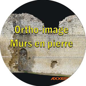 orthophoto mure pierre patrimoine scanner 3d