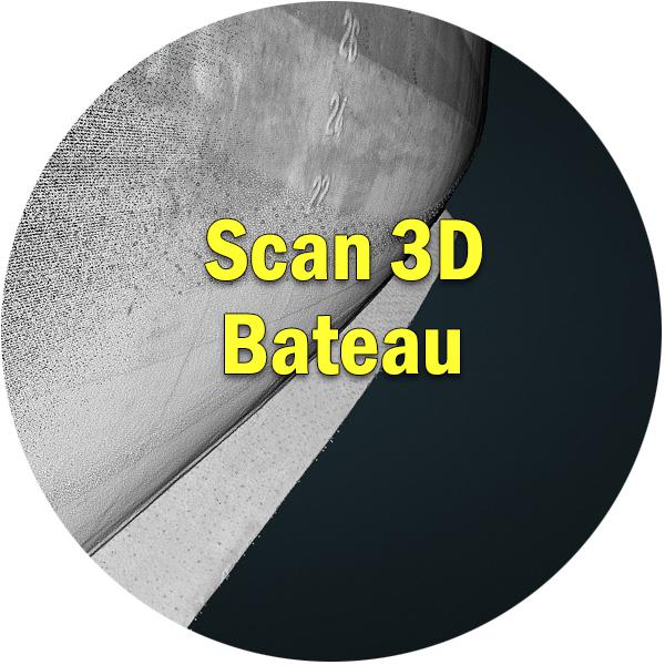 scan 3d bateau