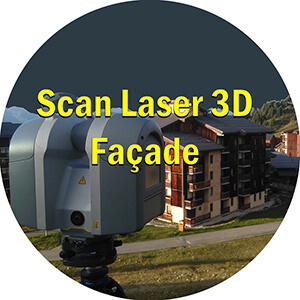 scan laser 3d facade