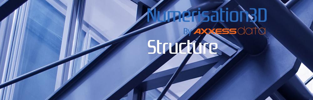Numerisation 3D structure 